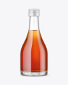 Clear Glass Cognac Bottle Mockup