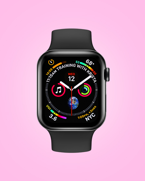 Apple Watch Series 4 Mockup