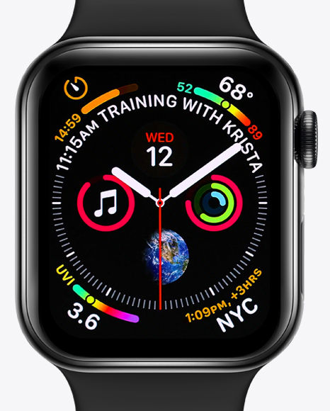 Apple Watch Series 4 Mockup