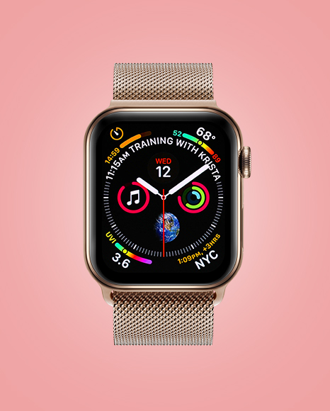 Apple Watch Series 4 Mockup