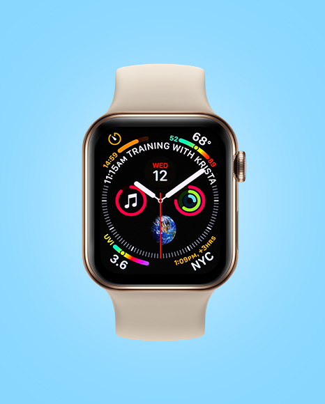 Apple Watch Series 4 Mockup