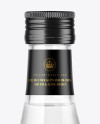 Clear Glass Vodka Bottle Mockup