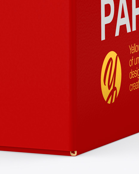 Paper Box Mockup