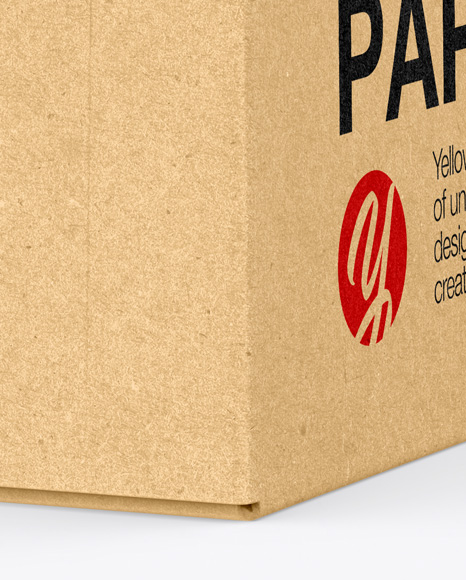 Kraft Box Mockup Kraft Box Mockup