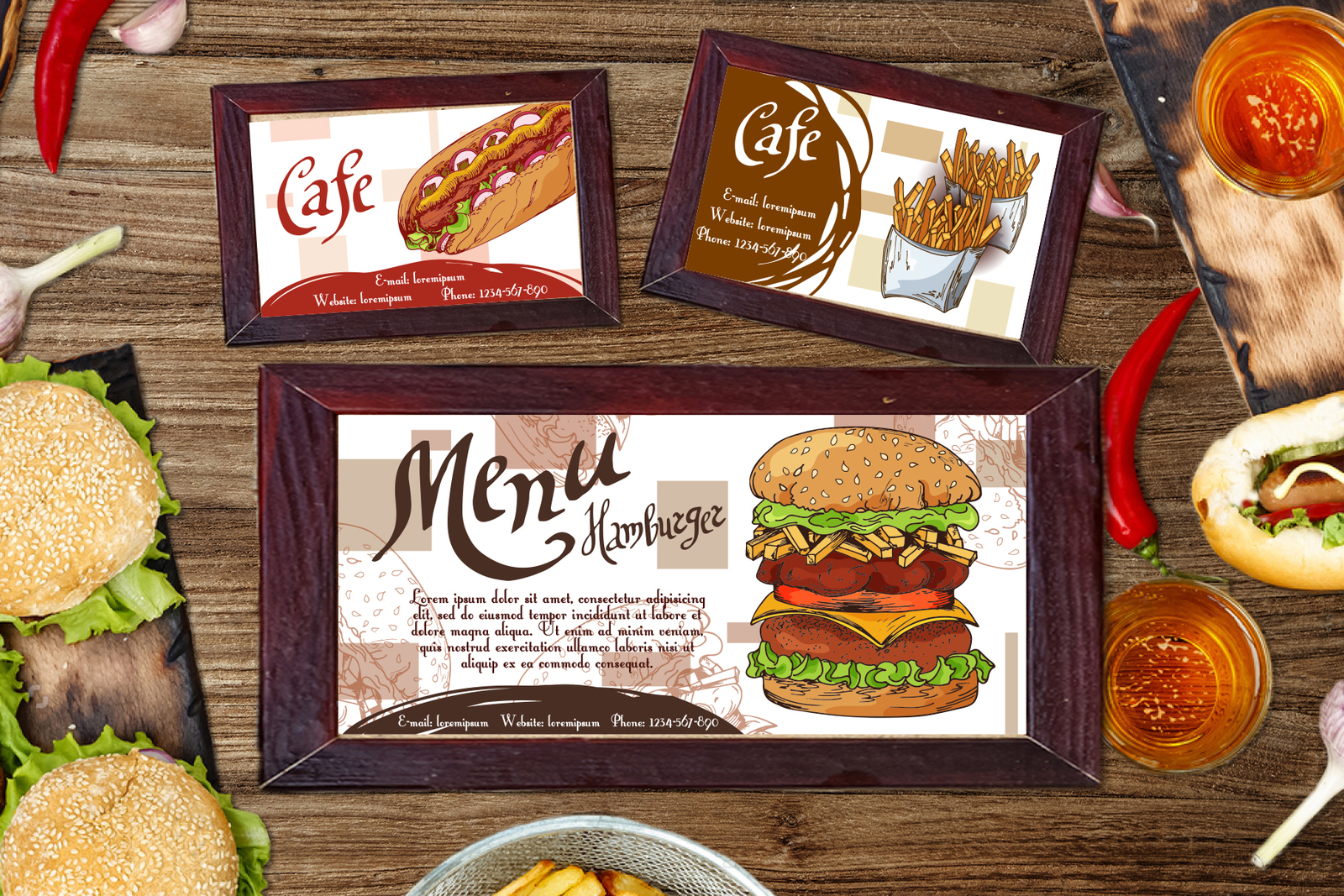 Fast Food-clipart+menu