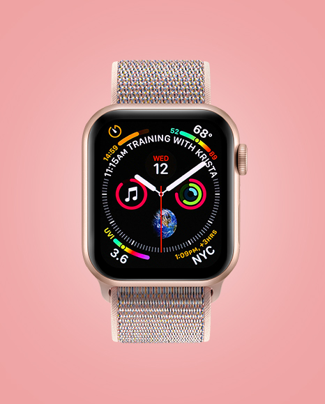 Apple Watch Series 4 Mockup