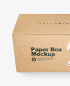 Kraft Box Mockup