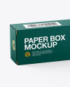 Paper Box Mockup