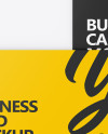 Two Business Cards Mockup