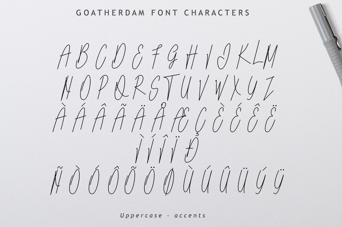 Goatherdam Font Goatherdam Font