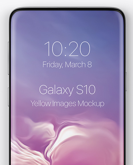 Samsung Galaxy S10 Mockup