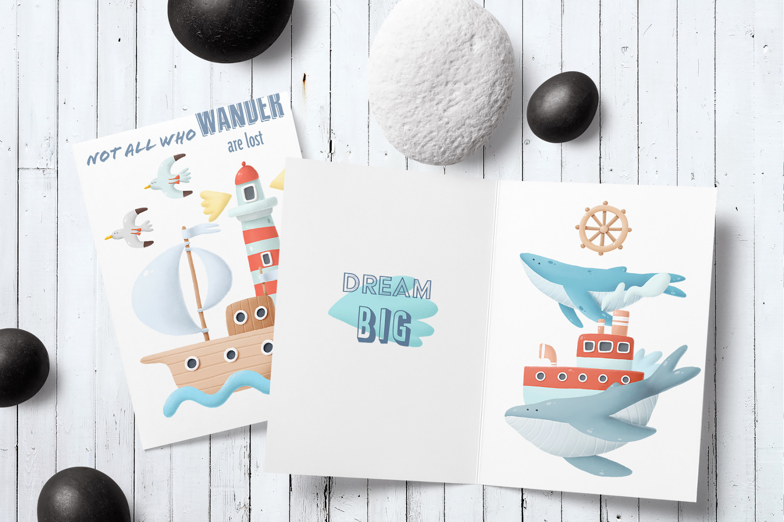 Nautical clip art collection