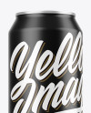 Matte Aluminium Can Mockup Matte Aluminium Can Mockup