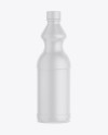 Matte Plastic Bottle Mockup