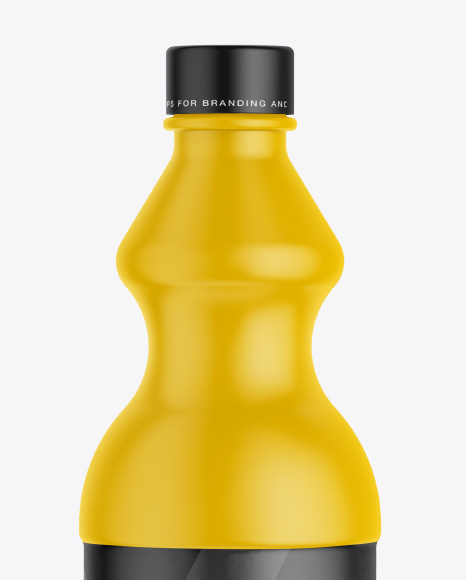 Matte Plastic Bottle Mockup