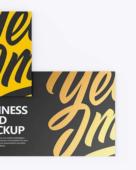 Two Business Cards Mockup