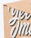 Kraft Box Mockup
