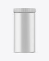 Matte Pills Bottle Mockup