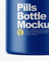 Matte Pills Bottle Mockup