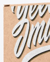 Kraft Box Mockup Kraft Box Mockup