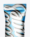 Matte Metallic Stick Sachet Mockup - Front View