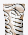 Kraft Stick Sachet Mockup - Back View