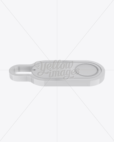 Dash Button Mockup - High-Angle Shot Dash Button Mockup - High-Angle Shot