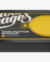 Dash Button Mockup - High-Angle Shot Dash Button Mockup - High-Angle Shot