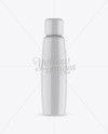 Glossy Plastic Cosmetic Bottle Mockup