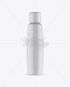 Glossy Plastic Cosmetic Bottle Mockup