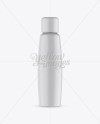 Matte Plastic Cosmetic Bottle Mockup