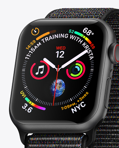 Apple Watch Series 4 Mockup