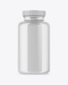 Glossy Pills Bottle Mockup