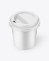 Matte Coffee Cup Mockup