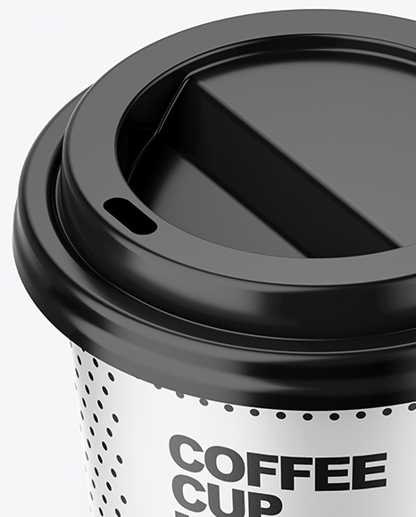 Matte Coffee Cup Mockup