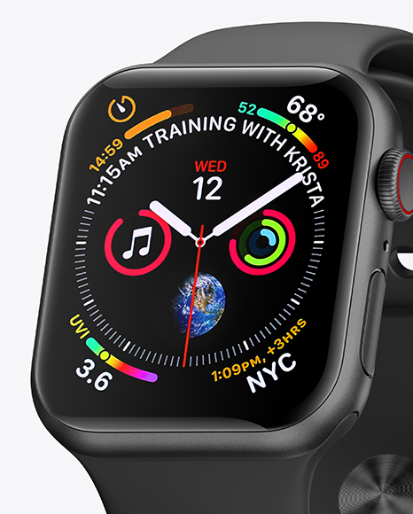 Apple Watch Series 4 Mockup