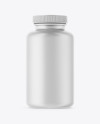 Matte Pills Bottle Mockup