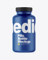 Matte Pills Bottle Mockup