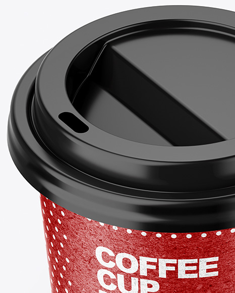 Kraft Paper Coffee Cup Mockup