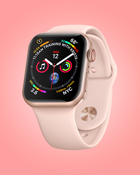 Apple Watch Series 4 Mockup