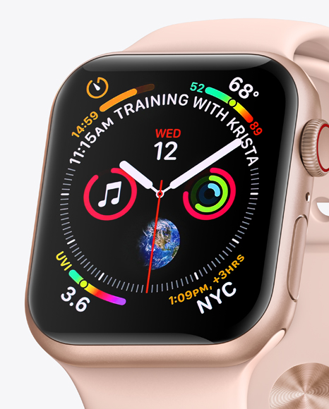 Apple Watch Series 4 Mockup