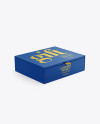 Matte Paper Box Mockup