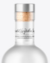 Frosted Glass Vodka Bottle Mockup