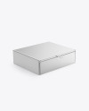 Metallized Paper Box Mockup