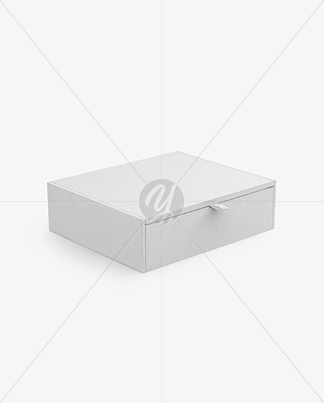 Kraft Paper Box Mockup