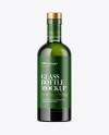 Green Glass Bottle Mockup Green Glass Bottle Mockup