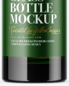 Green Glass Bottle Mockup Green Glass Bottle Mockup