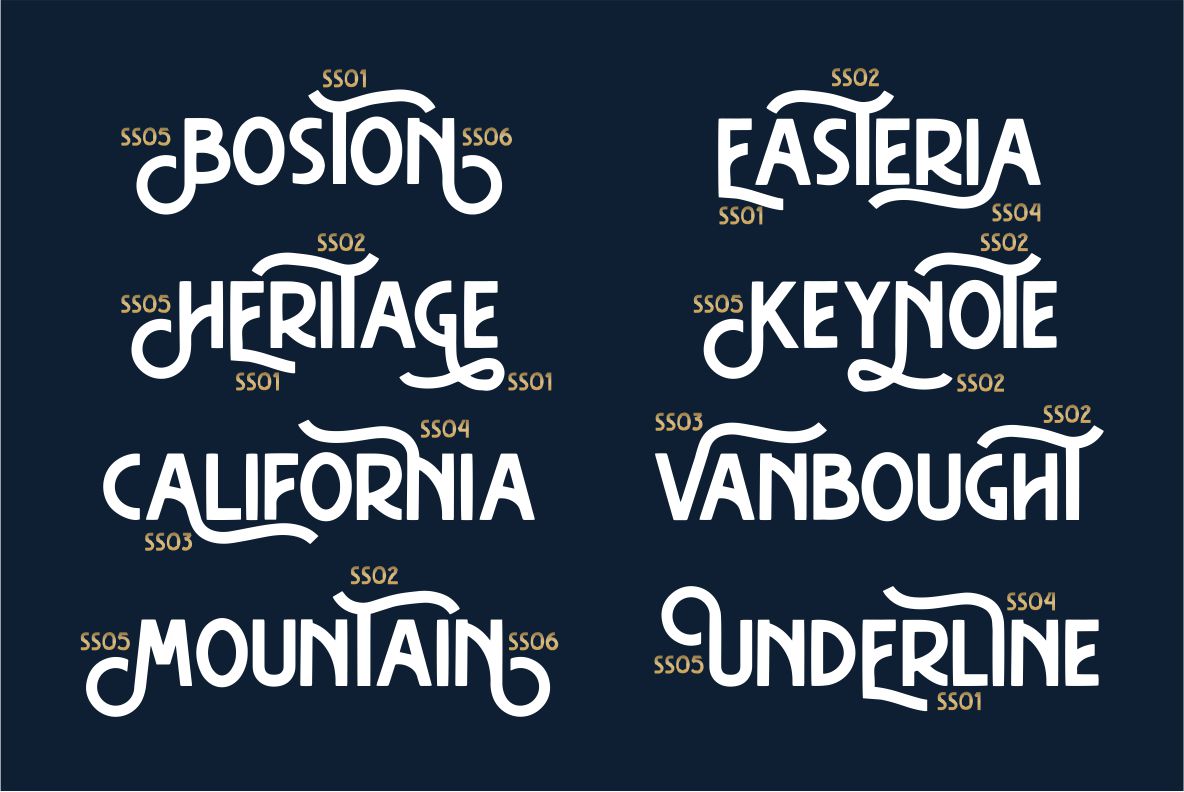 Hasthon - Vintage Fonts Hasthon - Vintage Fonts