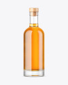 Clear Glass Whisky Bottle Mockup