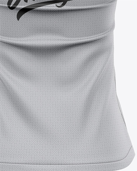 Women’s Soccer Jersey Mockup - Back View